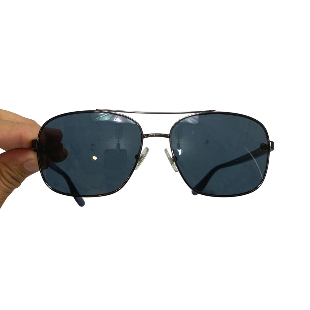 Chaps Sunglasses Mens 60mm Gunmetal CP 4002 9157/87 Aviator Double Bridge